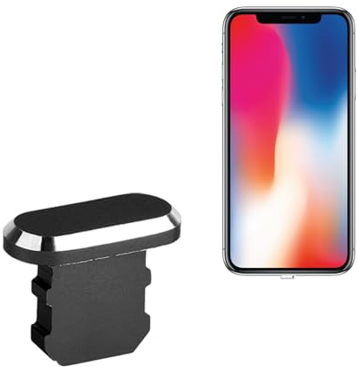 innoGadgets Anti-dust plug compatible with iPhone | Dust cap, dust protection - charging connector cover