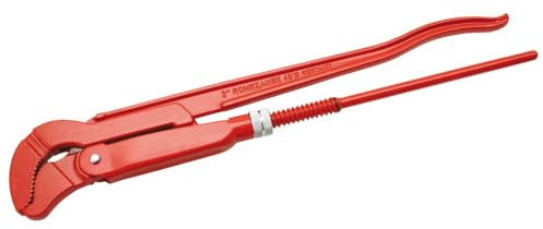 Dönges Eckrohrzange, 3 ', Maulöffnung bis 120 mm (Zange Rohrzange Eckschwedenzange Engländer Schrägschwede Stillson-Rohrzange)