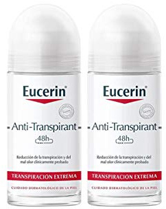 Eucerin Anti Perspirant 48h Roll On 50mlx2