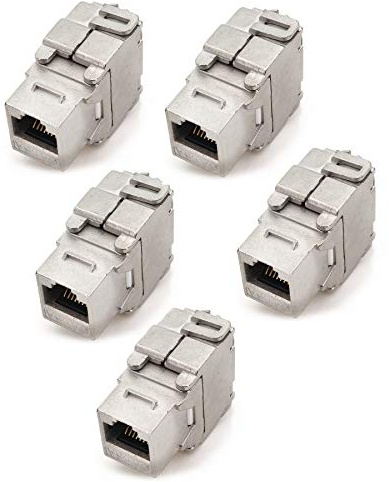 1aTTack.de Cat. 5e adattatore per cavo patch cavo di rete splitter telefono/Ethernet 0 1 m 1 pezzo