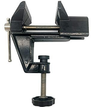 Sourcemall Mini Bench Vise Small Table Clamp Hobby Craft Repair Tool (Clamping Range: 0-2'')