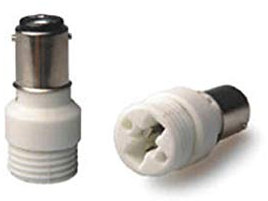 ShuoHui 2 adaptadores B15 B15D/BA15D a casquillo G9 convertidor para casquillo halógeno LED