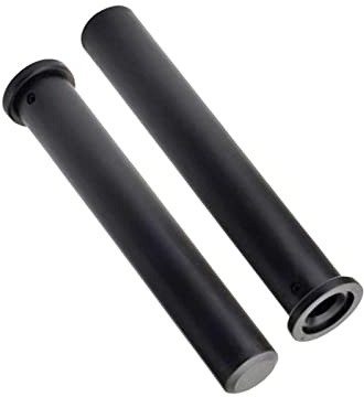 Baoblaze 2X Manicotti Adattatori per Barra Bilanciere Converte I Montanti per Pesi Standard da 1 in Montanti per Pesi da 2 per Attrezzature per Il Fitness