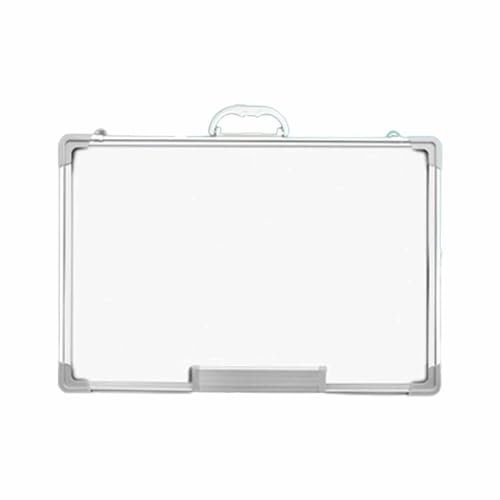 Kreidetafel Klein Tafeln Tafel Zum Beschriften Chalkboard Aufsteller Aufhängen Whiteboard White Board Magnettafel Abwischbar Aufhängen Abwischen Hängen Aufhängbar Für Heimgebrauch (White,50x70cm)