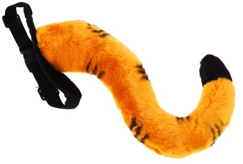 WOFASHPURET Tigerschwanz Tierkostüm Zubehör Für Party Auftritte Und Cosplay Verkleidung Accessoire Mit Hübschem Design Für Bühnen Performance Und Geburtstagsfeiern