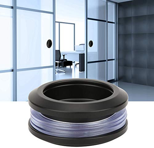 Fafeicy Maniglia per Porta, Maniglia per Porta Scorrevole su Due Lati, Pomello per Porta in Vetro per Bagno, Maniglia per Porta Rotonda in Acciaio Inossidabile per Porta in Vetro, Bagno,