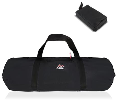 Bieiyhe Zelttasche Aufbewahrungstasche Tragbare Zeltstangen Tasche Gestänge Camping Zelttasche Oxford Vorzelttasche Multifunktional Zeltsack Wasserdicht Zelttasche Schutz für Transportt -75*26*26CM