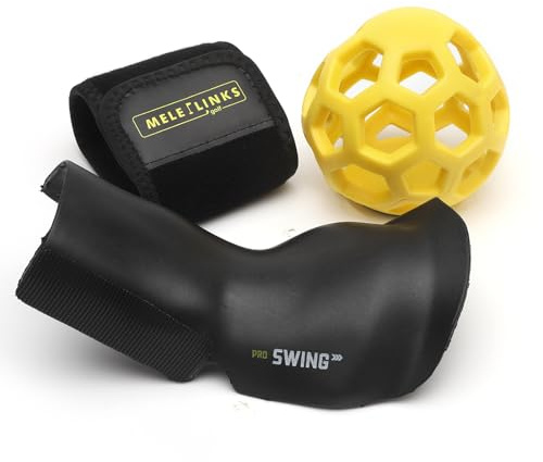 VOSSOT Golf Swing Trainer Ball, Golf Wrist Trainer Golf Swing Training Aid Golf Beginner Posture Correction Training Golf Smart Ball Set Wrist Trainer For Golfer Beginner