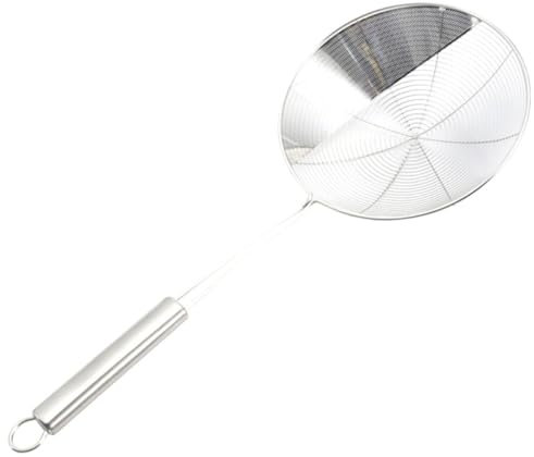 ABOOFAN Colador De Malla Cuchara De Alambre 304 Acero Inox Espumadera Fácil Filtrado
