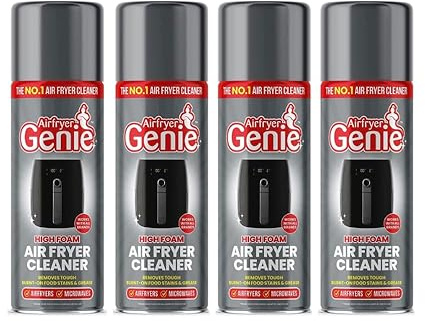 Air Fryer & Microwave Oven Foam Cleaner - Removes Grease Safe for all Brands Pack of 4