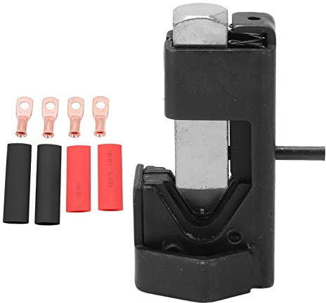 Hammer Crimper Battery Cable Lug Terminal Crimping Tool for 8AWG 6AWG 4AWG 2AWG 1/0 3/0 Cable Broad Application