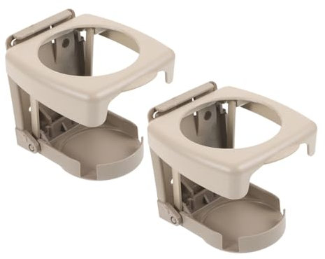 Alipis 2piezas Bandeja Portavasos para Autos Plegable Compatible Varios Resistente