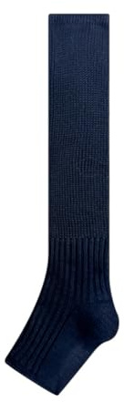 GreatRise 3 par dam slouch strumpor knästrumpor utan tår område för sommar bomull tunn stickad fotskydd andas tålösa hälstrumpor casual ben värmare, svart, one size
