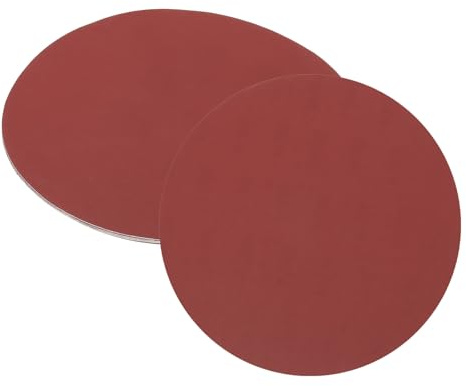 QUARKZMAN 8 Unidades De Discos De Lijado PSA De 250 Mm, Lija Autoadhesiva De Óxido De Aluminio De 1000 Granos, Papeles De Lijado Redondos Sin Agujero Para Uso En Seco/Húmedo