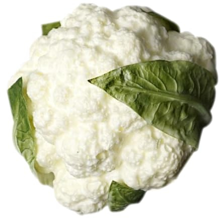 Artificial Vegetable Model, Lifelike Simulation Broccoli Model White Cauliflower Artificial Vegetable Decor for Food Shops Restaurant Photography Prop
