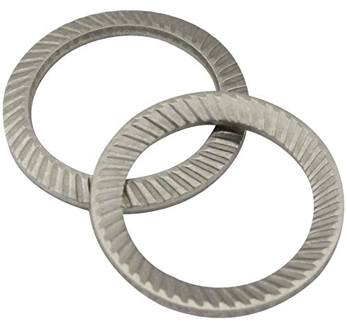 SCHNORR-Sicherungsscheiben Form S - M8 - (50 Stück) - Schnorrscheiben S8 / Sicherungsscheiben - rostfreier Edelstahl A2 (V2A) - SC9024 | SCHNORR®