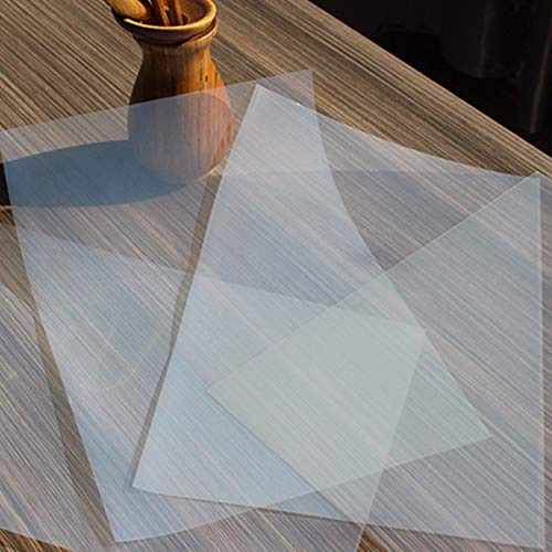 Inkjet film positive Film for Screen Printing 8.5x11 Clear Transparency Film Pack of 50 Sheets for Overhead Projector Transparencies and Screen Prints