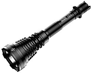 Nitecore MH40GTR Linterna de Caza de Combustible de Duelo de Alcance Ultra Largo, Color Negro