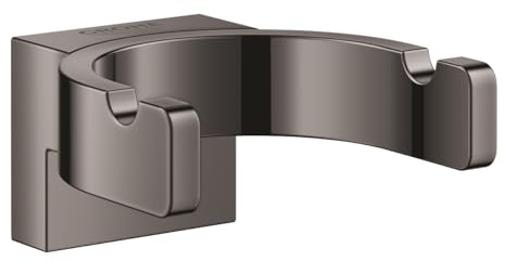 Grohe 41049A00 Handtuchhalter, Graphit hart, Estandar