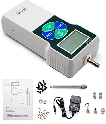 Toplionace Tester di Pressione Dinamometrico Digitale con Dinamometro Digitale ad Alta Precisione (200N)