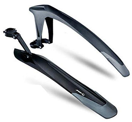 BANGHA Schutzbleche Mountainbike 24 26 27.5 29 Zoll MTB Radschützer weiche Gummi TPE-Fahrrad-Frontheckflügel for Fahrrad-Schlammschutz Mountainbike Fender Zubehör Fahrrad Schutzblech