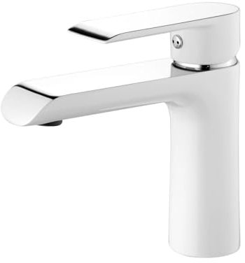 Primaster Waschtischarmatur Alaska weiß wassersparend Waschtischarmatur