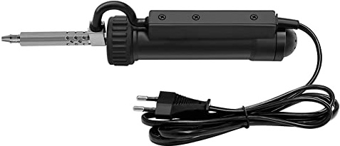 Lisher Pompa di aspirazione per dissaldare elettricamente 30 W, AC220 V, pompa di aspirazione, sciogliere la pompa di aspirazione, saldare rimuovere la pompa di , saldare elettricamente, presa UE