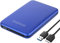 PDTHADP Ultra Slim Portable External Hard Drive, USB3.0 External Hard Disk 500GB 1TB 2TB Storage Device Drive 7200rpm Drive Mobile Hard Disk HDD 2.5 External Hard Drive (Color : Blue, Size : 2TB)