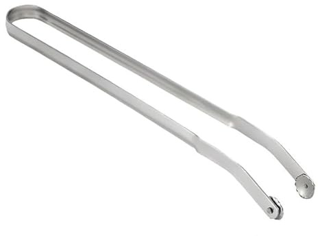 BBQ Sausage Turning Tongs for Cooking,BBQ Sausage Grill Tongs,BBQ Sausage Stuffer Tongs, Stainless Steel Metal BBQ Kitchen Tongs,Long Handle Kitchen Tongs for Grilling