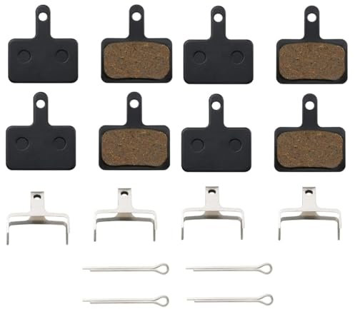 Fahrrad Bremsbeläge,4 Paar Scheibenbremsbeläge Bremsbeläge für TRPM575 M525 M447 T615 T675 TX805 MT500 MT410 MT400 MT200 UR300 M505 M495 M486 M475 M465 M4050 M3050 M315 C501