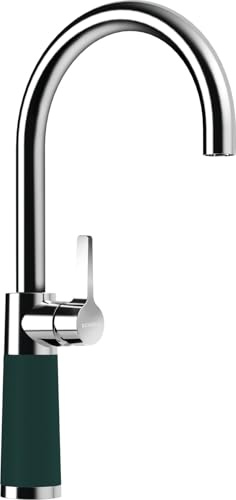 Schock 555000IVY Küchenarmatur SC-520 Ivy – farbige Hochdruck Armatur CRISTADUR mit Festauslauf