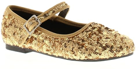 Princess Stardust Valentina Mädchen Partyschuhe, gold, 30 EU