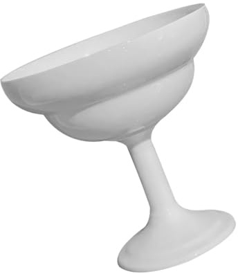 iplusmile Ciotola Dessert in Porcellana Ossea Bianca con Piedistallo Coppa Yogurt e Gelato Vaschetta per Macedonia e Pudding Tazza Decorativa Elegante per Aperitivi e Dolci