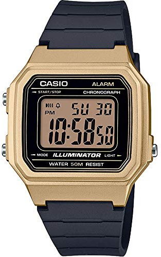Casio NA W-217HM-9AVEF Armbanduhren Gold-schwarz