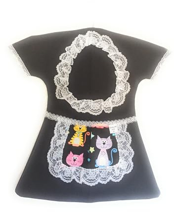 Handmade by Daggi Klammerkleid, Wäscheklammerbeutel, Klammerkleidchen