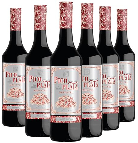 Pico Plata - Pack 6 botellas de 75cl - Vino de licor dulce.