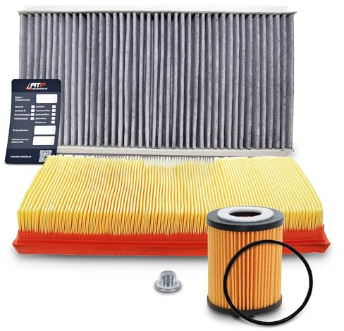 BESTPRICE ATP Inspektionspaket Filterset mit 1x Ölfilter, 1x Innenraumfilter, | Kompatibel mit: OPEL COMBO Kasten/Großraumlimousine, COMBO Tour, CORSA C, CORSA C Kasten/Schrägheck, TIGRA TwinTop