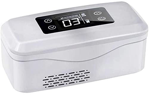 Custodia da Viaggio per insulina, Mini frigoriferi, Borsa frigo per insulina per Auto, Viaggi, casa, Frigorifero per medicinali con Display a LED, refrigerazione per farmaci da 2 a