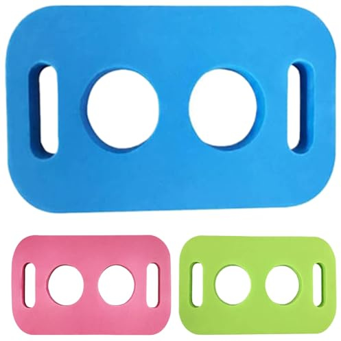 Conector de fideos de natación, conector de fideos para piscina | 3 conectores de varilla de natación agujeros | Ayuda de entrenamiento para deportes acuáticos para principiantes y niños