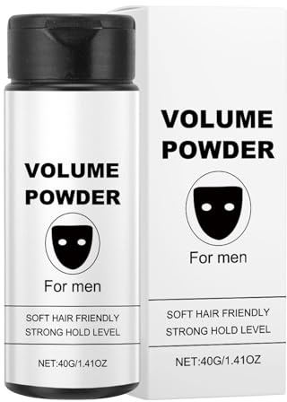 Hair Texture Powder, Volume Powder For Men, Hair Styling Texturising Powder, Volumising Styling Powder, Grooming Products For Hairstyle Instant Volume For Appointments