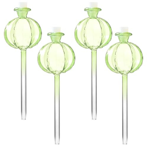 OnIUeZky Les Globes d'arrosage des Plantes 4pcs de Forme d'orchidées