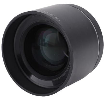 LICAEVEY 2X Teleconvertidor, Convertidor 2X, Vidrio óptico de Aleación de Aluminio, Teleobjetivo 2X para 14-42 Mm F/3.5-5.6 Lentes