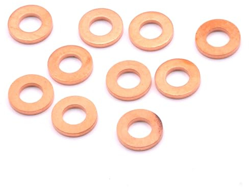 HAOTOM 10X Dichtring Einspritzventil Injektor Dichtungsringe Für Dieselmotor für Opel Astra J K Insignia A B Meriva B Mokka/Mokka X Zafira Tourer C 55590468 1.6 CDTi