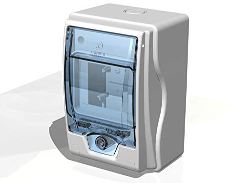 Scatola di distribuzione IP65, con terminali (4 moduli)