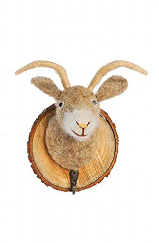 Baden Weihnachten/Winterhaken Steinbock, 6 Stück, Länge 14 cm, Mehrfarbig, Einheitsgröße