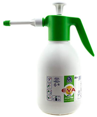 NEBULIZZATORE POMPA A PRESSIONE EVA PROFESSIONALE 2 LITRI per LIQUIDI GIARDINAGGIO