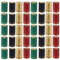 YARNOW Lot de 200 capsules de vin thermorétractables - mm - Pour cave à vin, bouteilles de vin rouge, vert, noir, or, rouge