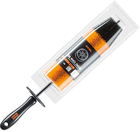 ADBL Wheel Dagger Felgenbürste (klein) - Für eine schonende Reinigung der gesamten Felge - Ideal für hochwertige Felgen - Felgenbürste Alufelgen, Auto Felgen Bürste