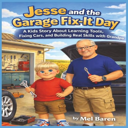Jesse and the Garage Fix-It Day: A Kids Story About Learning Tools, Fixing Cars, and Building Real Skills with Grandpa | A Hands-On Adventure About Patience, Problem Solving, and Learning by Doing