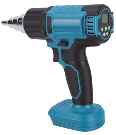 TIKATARER Calor Inalámbrico, Pantalla LCD Digital Temperatura Ajustable 50-550 5 Configuraciones de Flujo de Aire, Función de Memoria con Función de Calor, Ideal para Encoger PVC, Decapado de